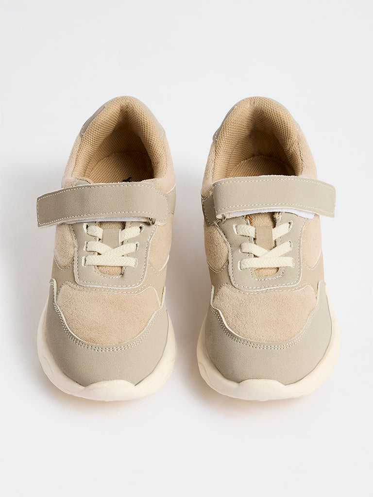 Yellow Beige Sneakers