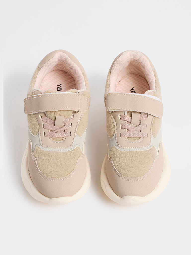 Yellow Dusty Pink Sneakers
