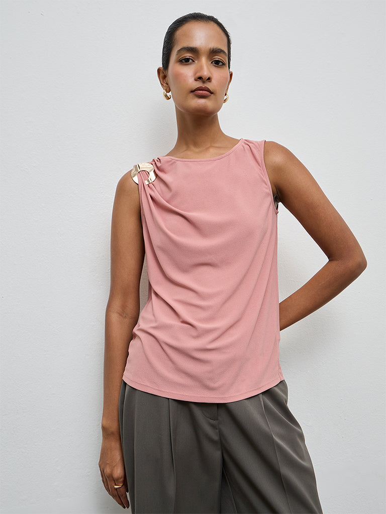 Wardrobe Peach Solid Top