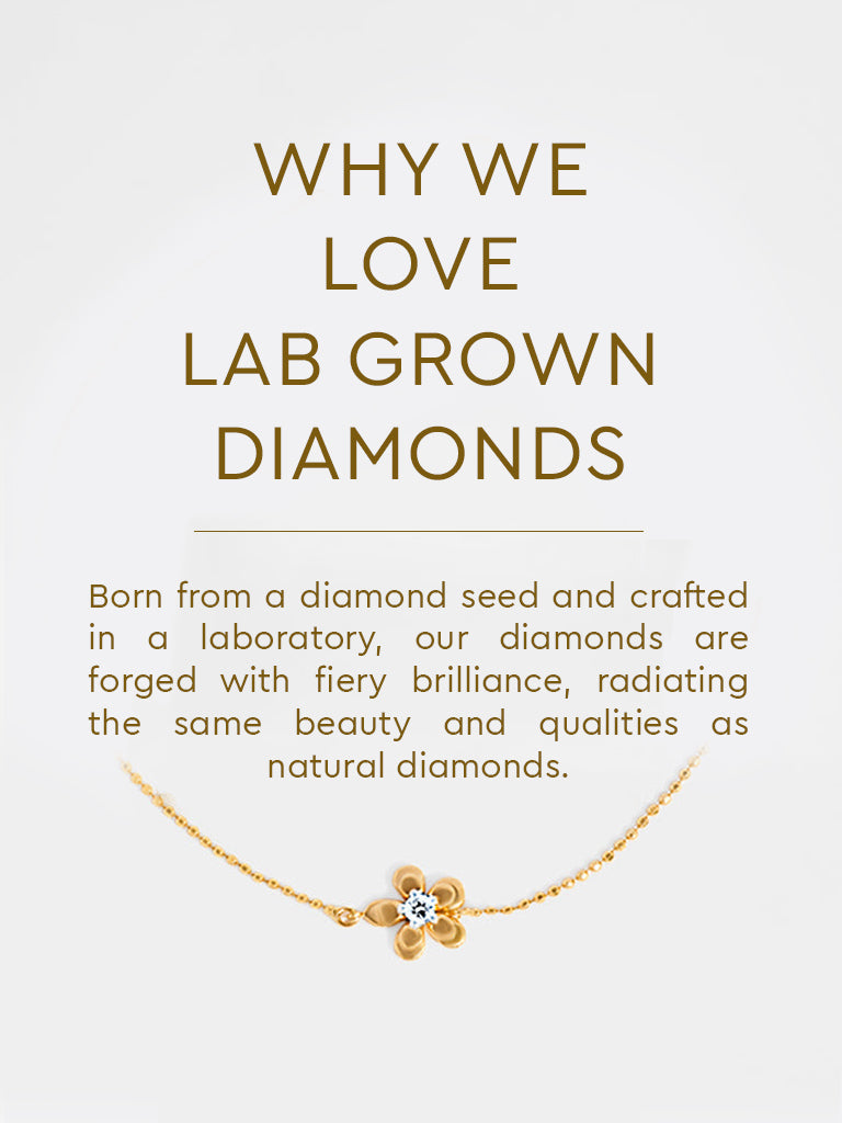 Yellow Lab Diamond Flower Bracelet