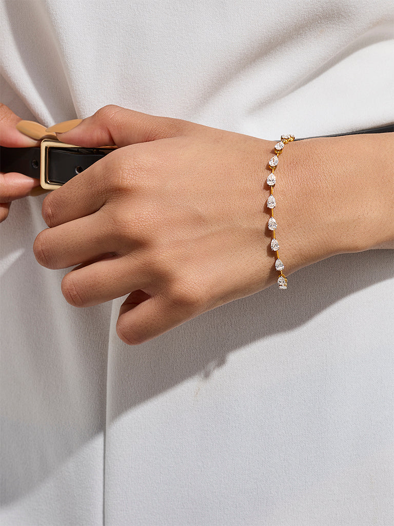 Lab Diamond Tennis Bracelet