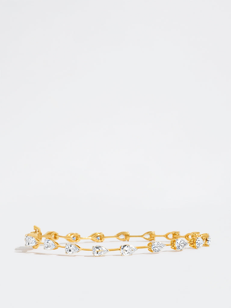 Lab Diamond Tennis Bracelet