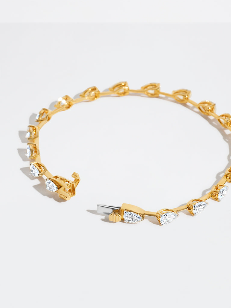 Lab Diamond Tennis Bracelet
