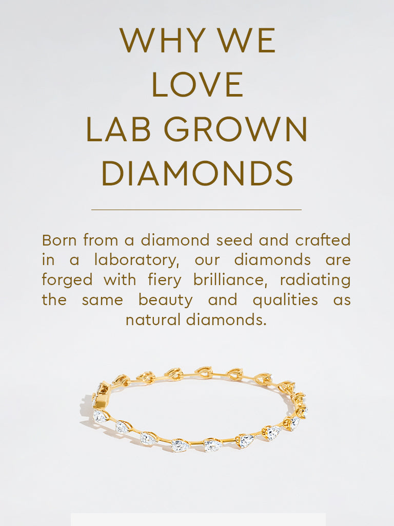 Lab Diamond Tennis Bracelet