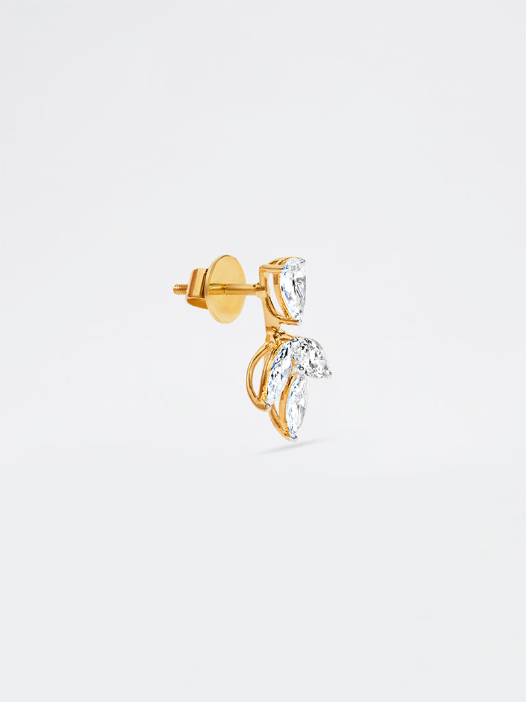 Lab Diamond Drop Earrings