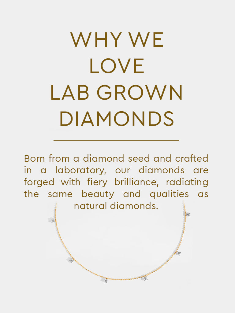 Yellow Lab Diamond Dangle Necklace