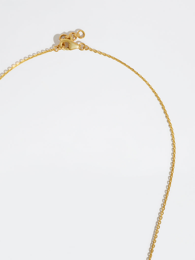 Swan Lab Diamond Pendant Necklace
