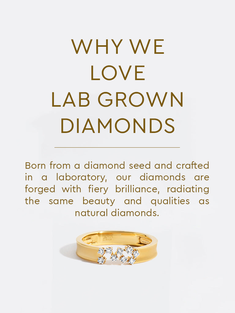 Yellow Lab Diamond Stardust Ring