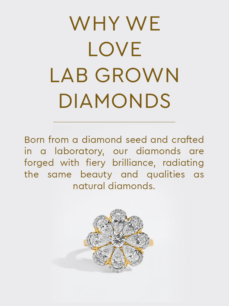 Floral Diamond Ring