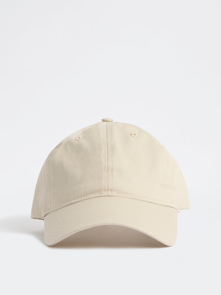 Westside Accessories Beige Twill Cap