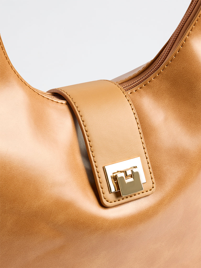 Westside Light Brown Shoulder Bag