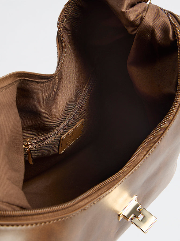 Westside Dark Brown Shoulder Bag