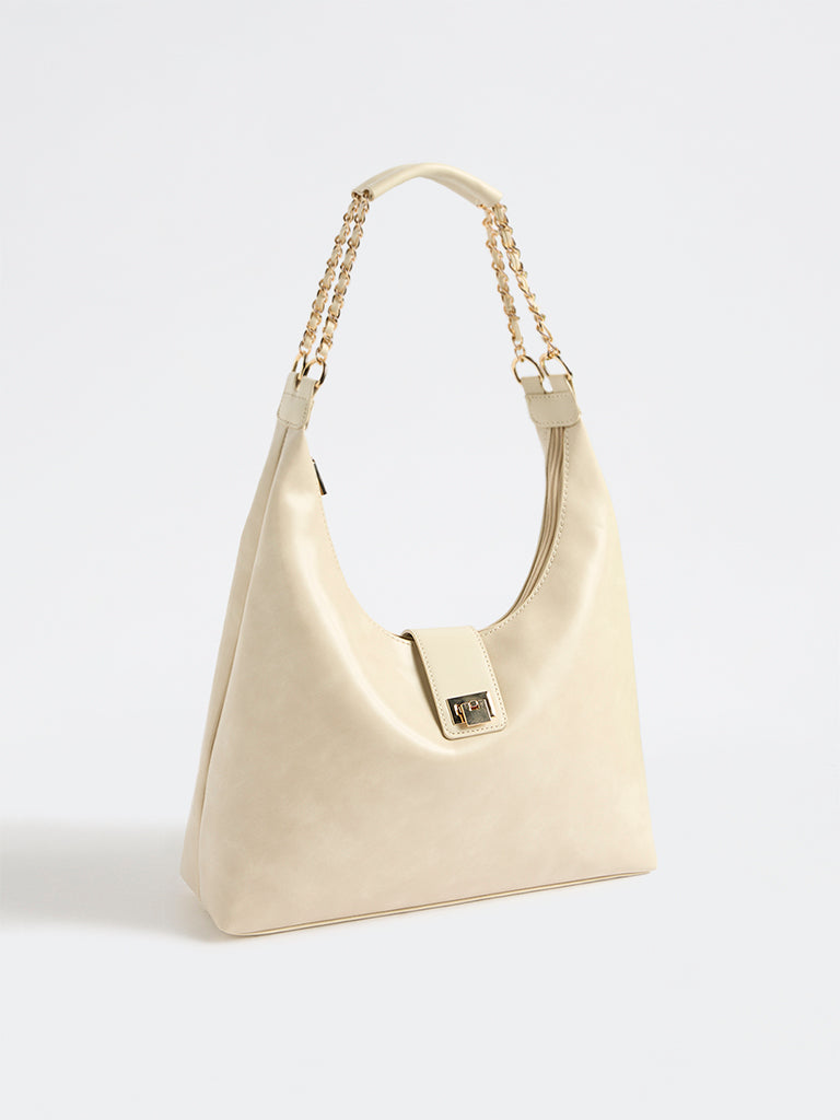 Westside Ivory Shoulder Bag