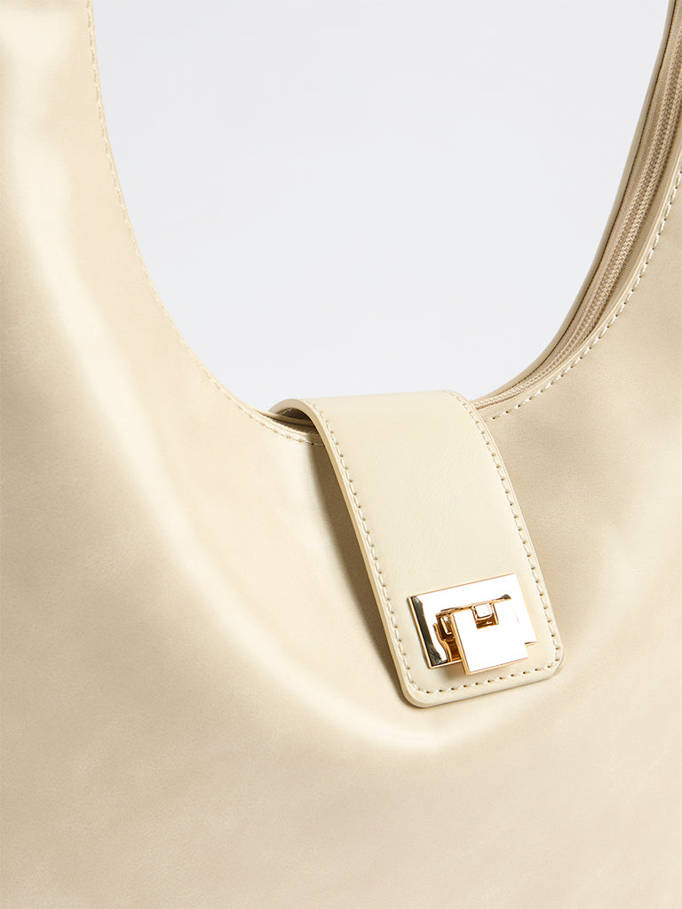 Westside Ivory Shoulder Bag