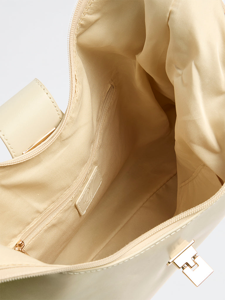 Westside Ivory Shoulder Bag