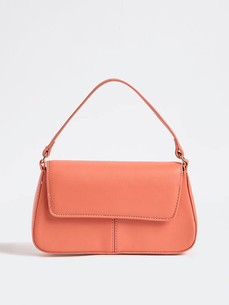 Westside Coral Flap Crossbody Sling Bag