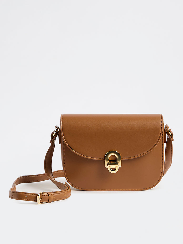 Westside Brown Crossbody Sling Bag
