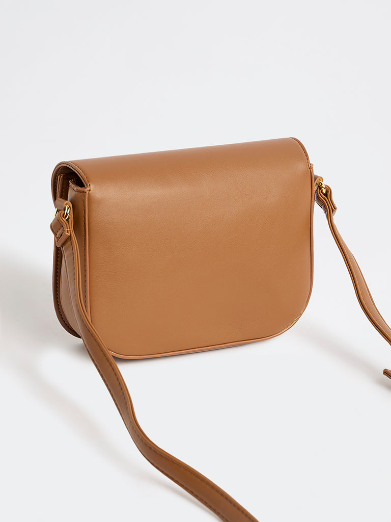 Westside Brown Crossbody Sling Bag