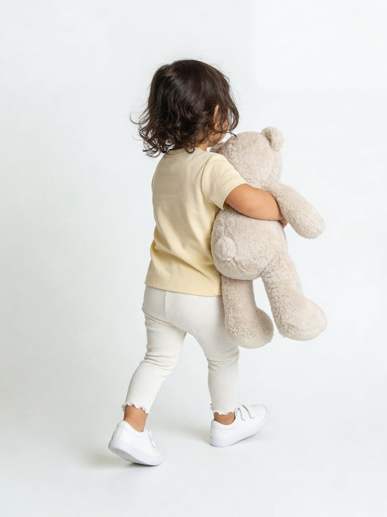 HOP Baby Girls Multicolour Printed Cotton T-Shirt and Pants Set - Exclusive