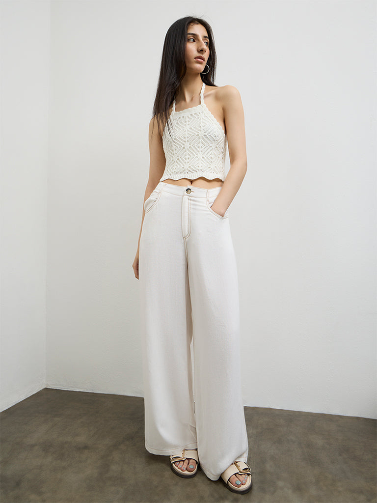 トップス marno Chloe knit tops white Chloe Crew Neck Tank Top - White | Fashion Nova