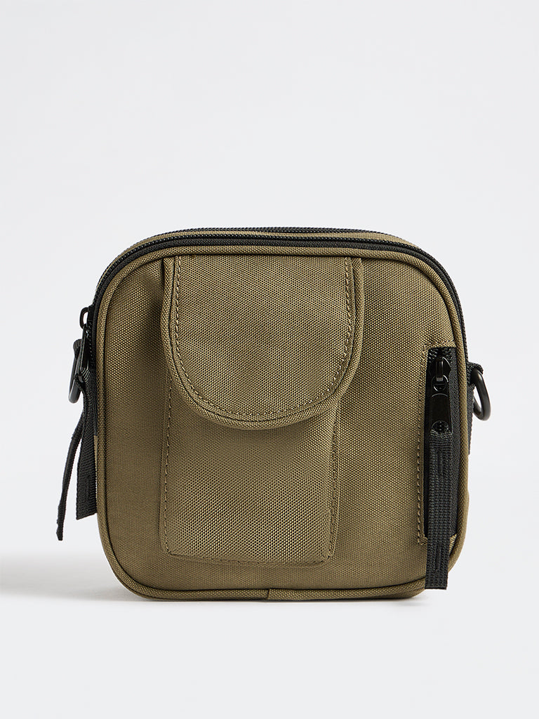 Westside Olive Crossbody Sling Bag