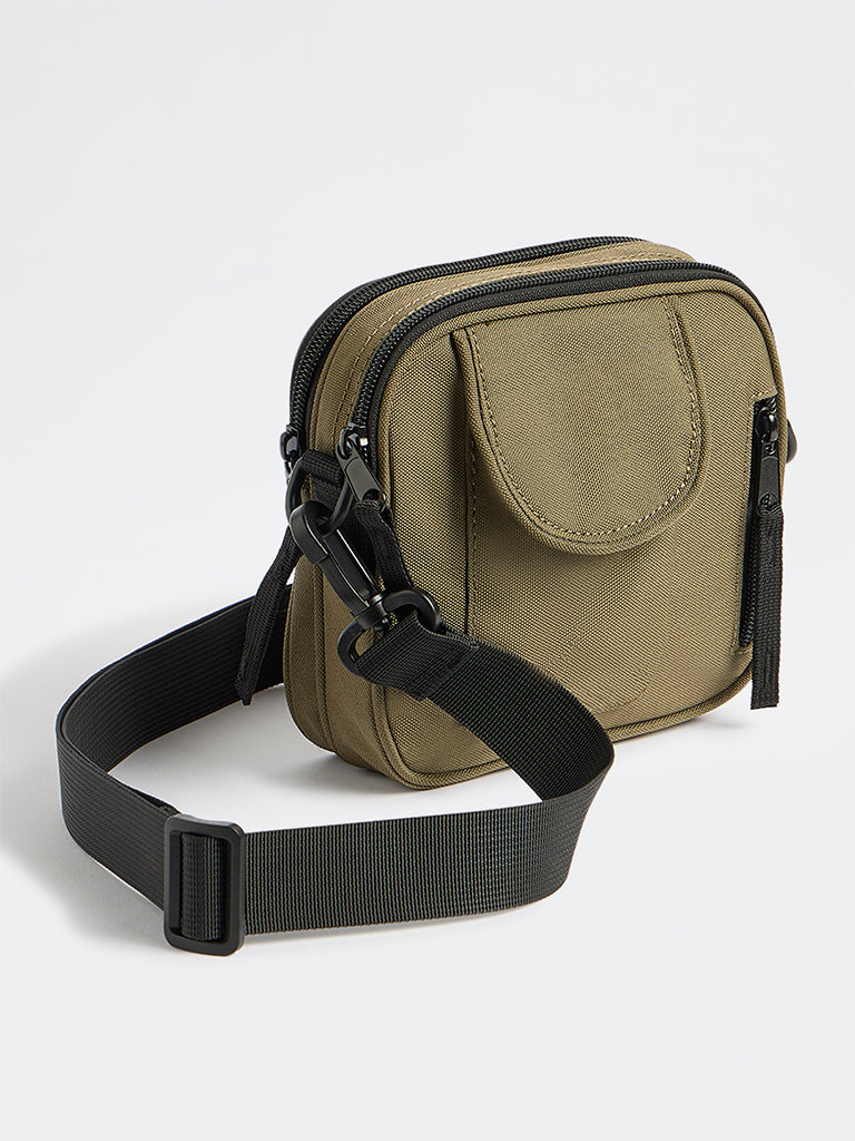 Westside Olive Crossbody Sling Bag
