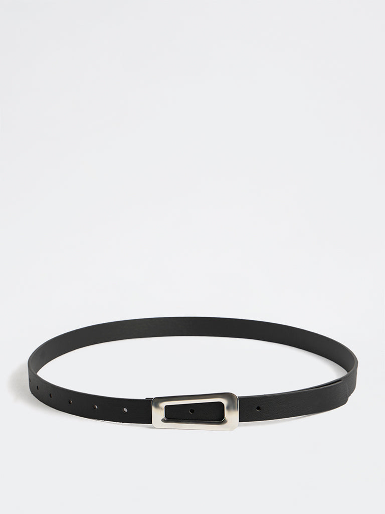 Westside Accessories Black Triangle Buckle Belt