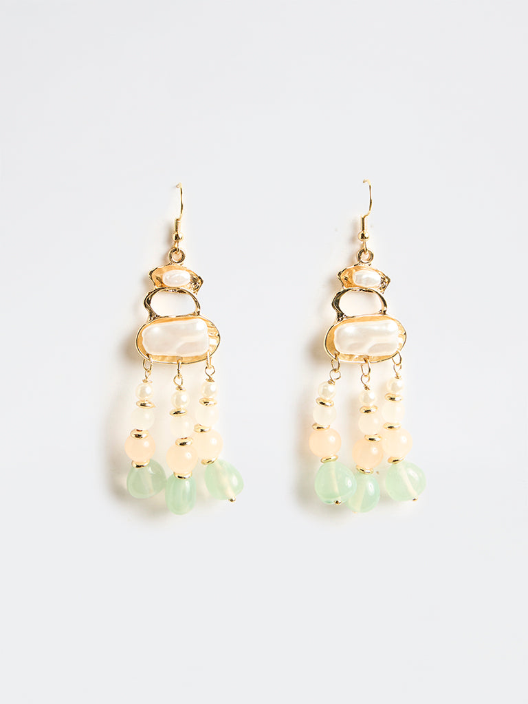Westside Accessories Multicolour Statement Dangler Earrings