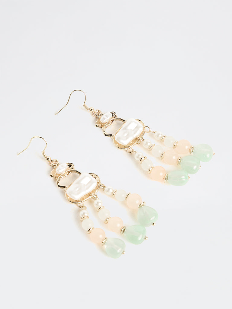 Westside Accessories Multicolour Statement Dangler Earrings