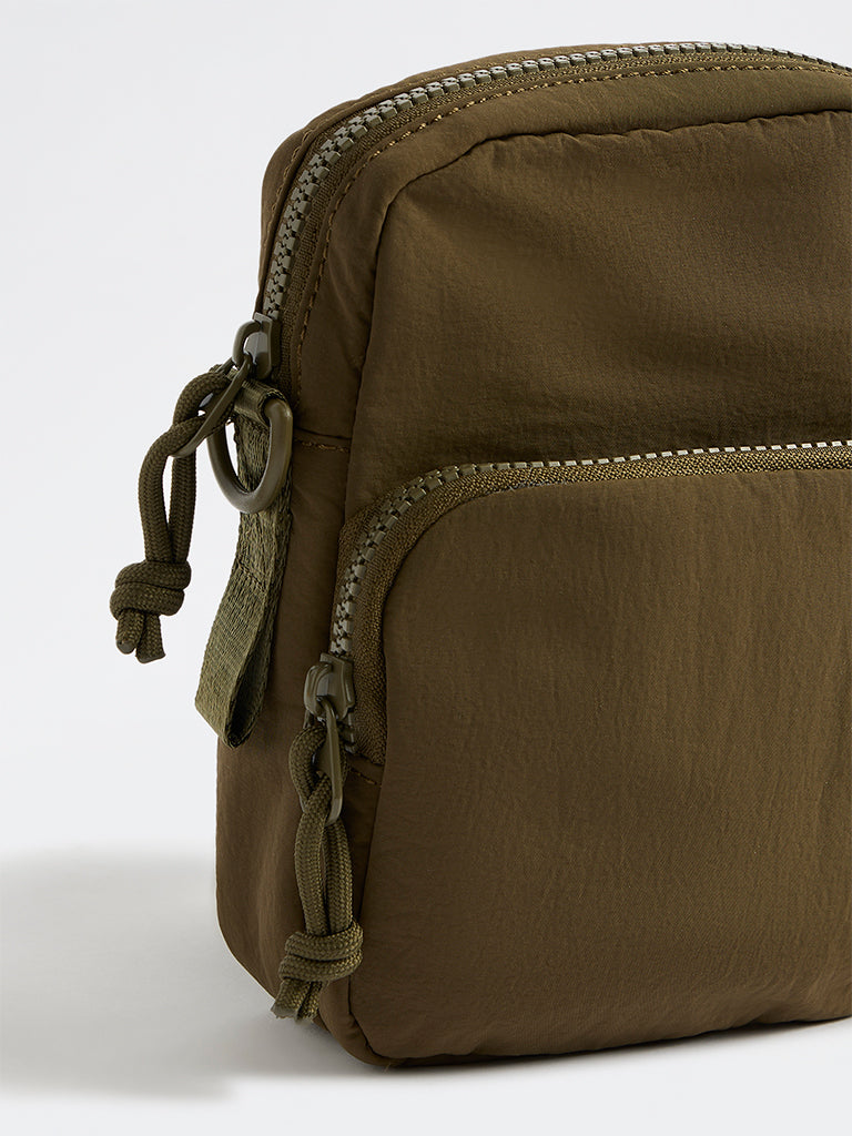 Westside Olive Crossbody Bag