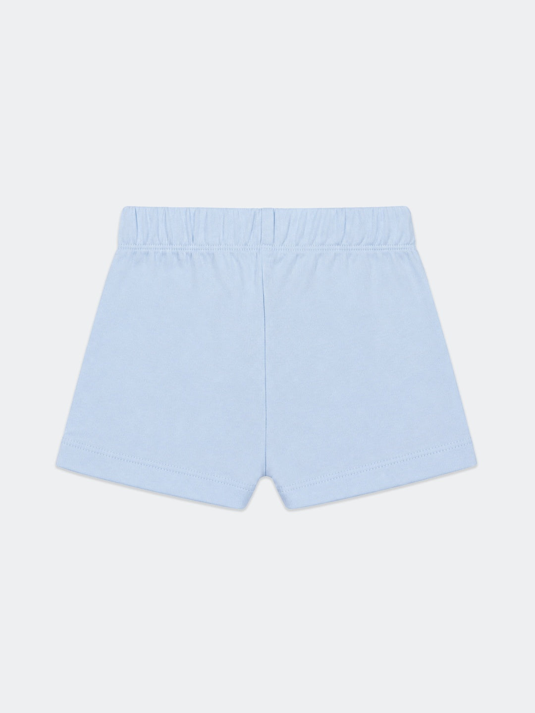 HOP Baby Boys Blue Printed Cotton Shorts
