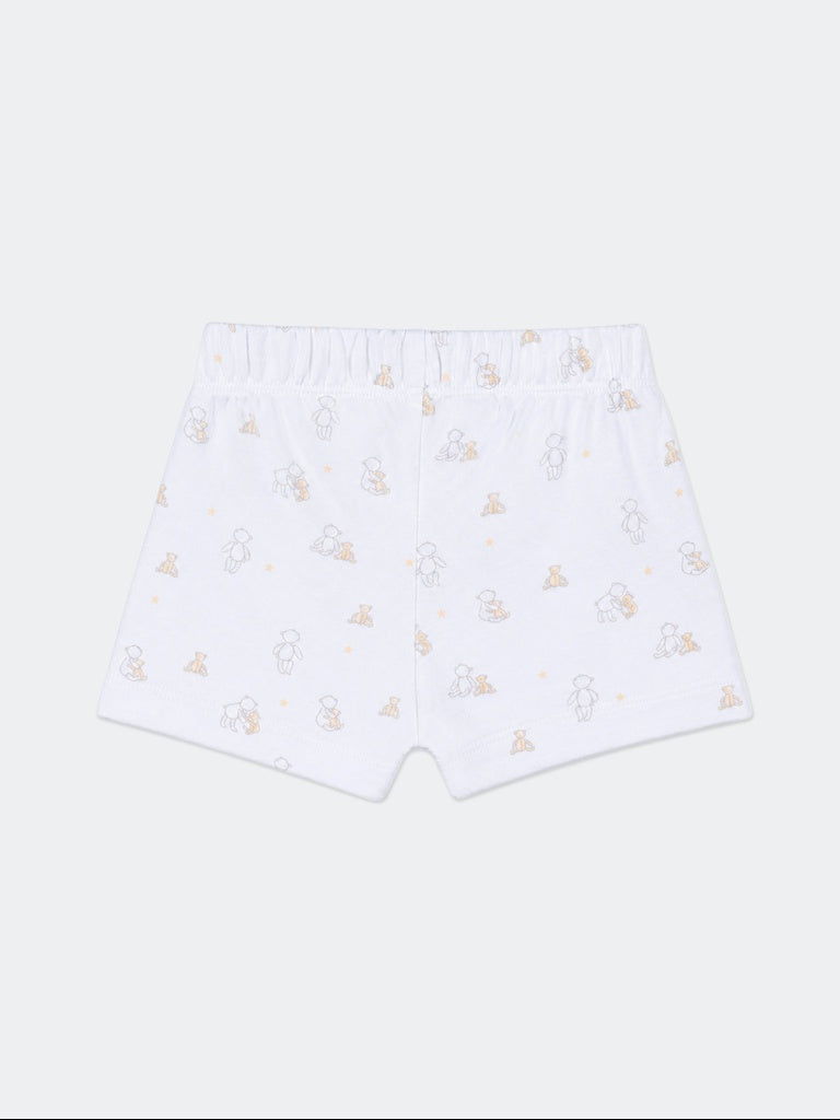 Hop Baby Boys Multicolour Printed Cotton Shorts - Pack Of 3