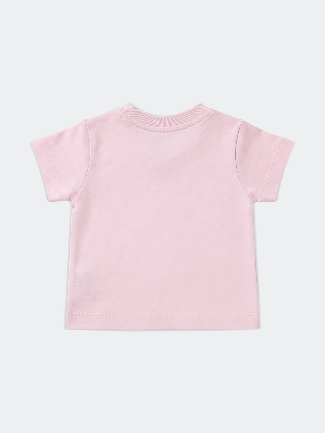 HOP Baby Girls Pink Printed Cotton T-Shirt
