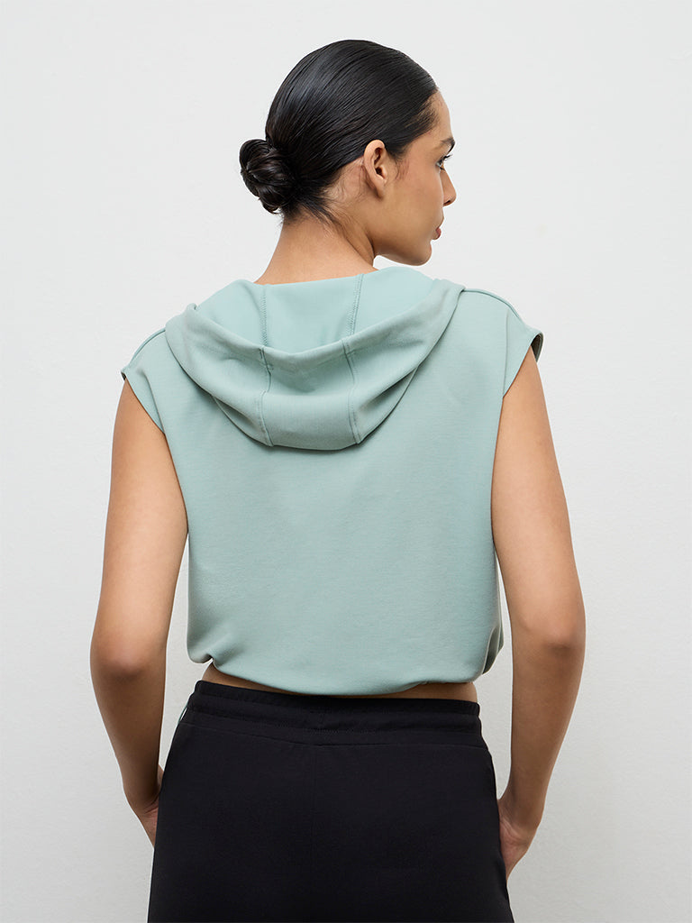 Nuoflexx Sage Green Hooded Jacket