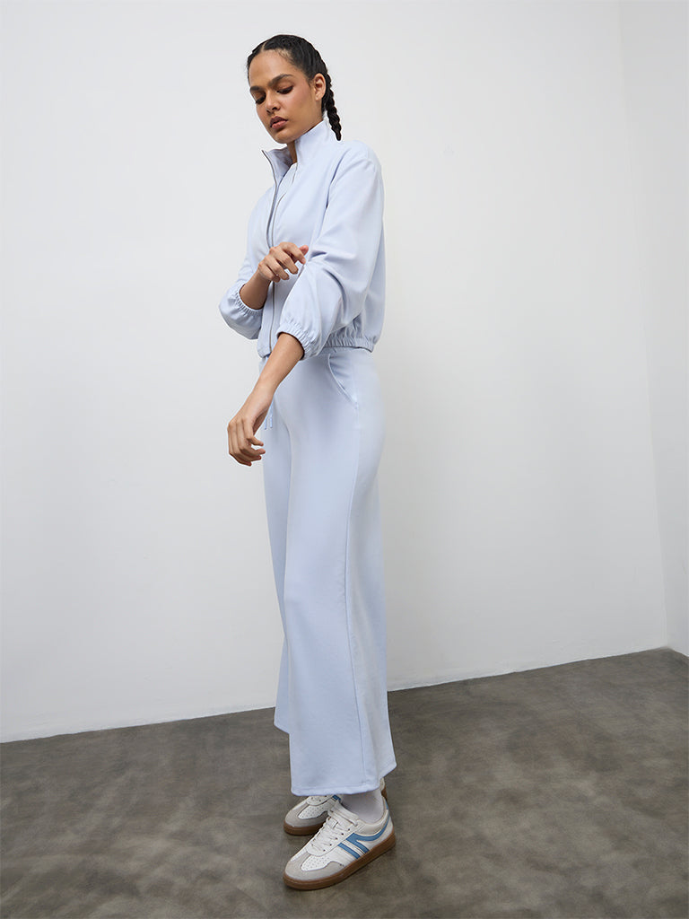 Nuoflexx Light Blue High Neck Jacket