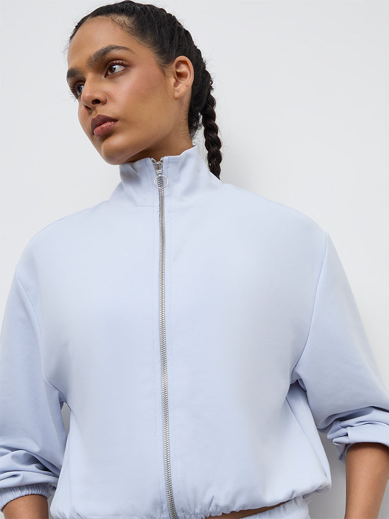 Nuoflexx Light Blue High Neck Jacket