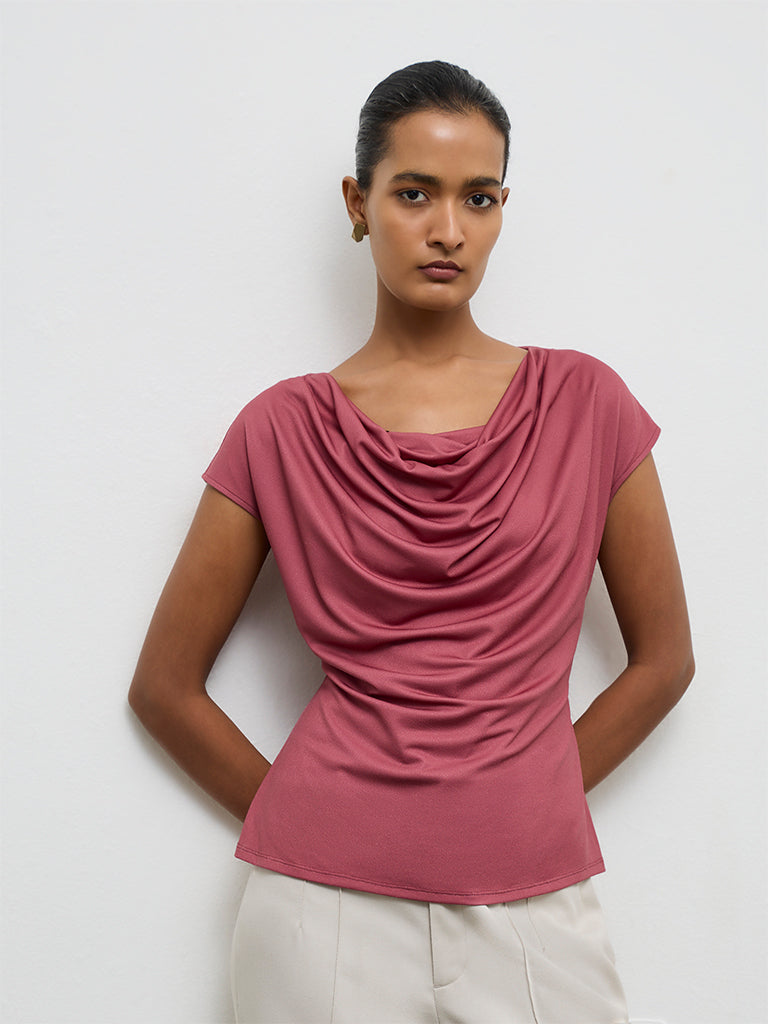 Wardrobe Dusty Pink Blouse