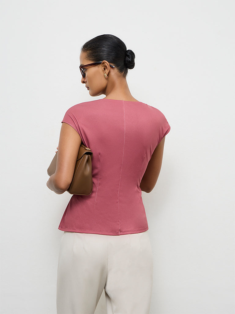 Wardrobe Dusty Pink Blouse
