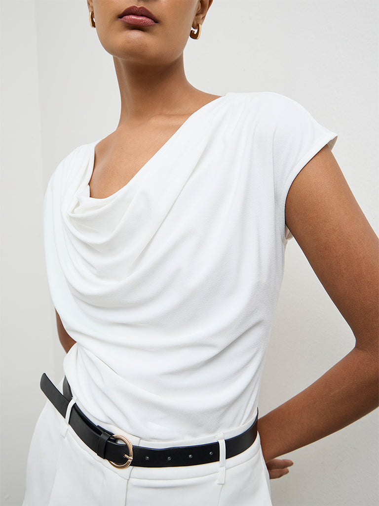 Wardrobe Ivory Solid Top