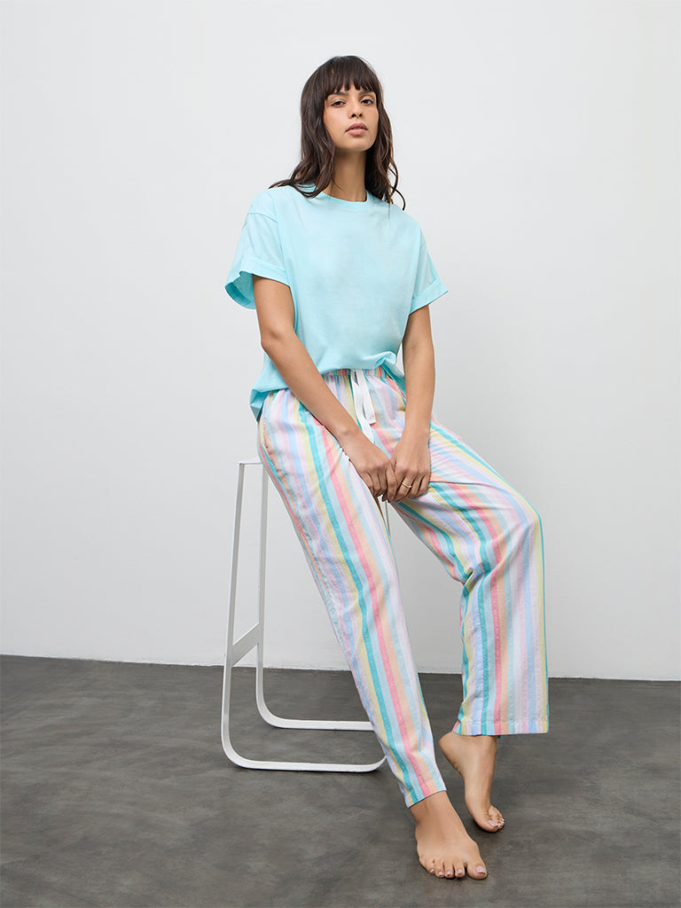 Wunderlove Aqua Cotton T-Shirt