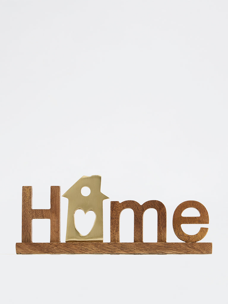 Westside Home Brown Wooden Decorative Object