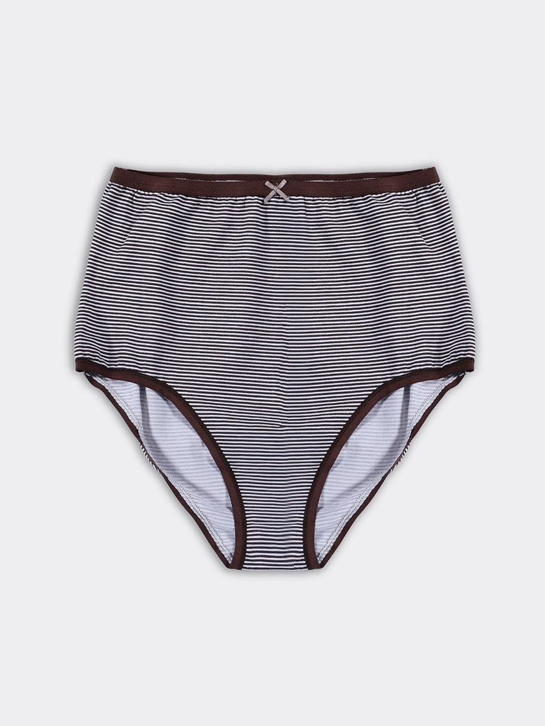 Wunderlove 3-Pack Printed Cotton-Blend Full Briefs