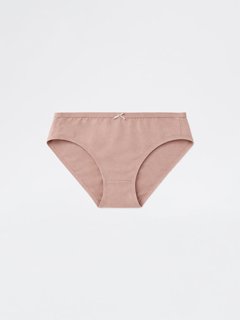 Wunderlove 3-Pack Cotton-Blend Hi-Leg Briefs