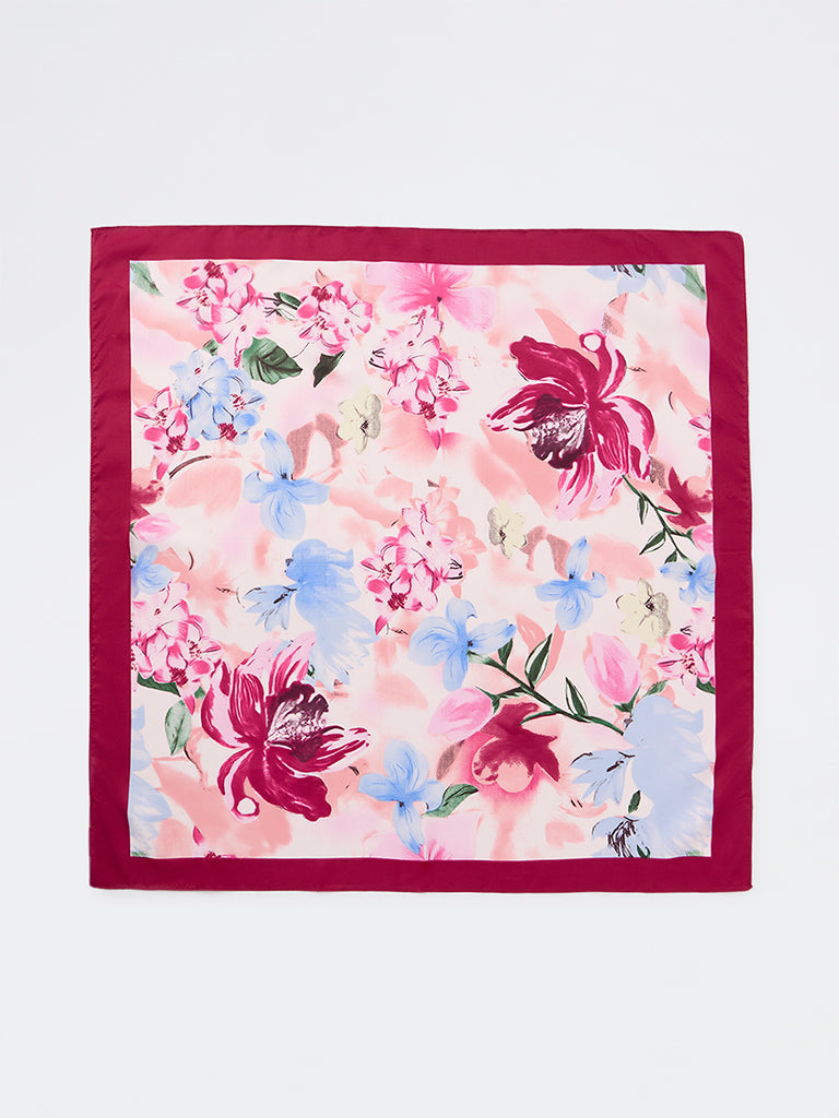 Westside Accessories Multicolour Floral Print Scarf