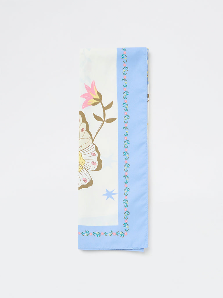 Westside Accessories Multicolour Sun and Floral Printed Scarf