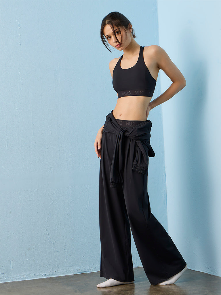 Nuoflexx Black Racerback Padded Bra