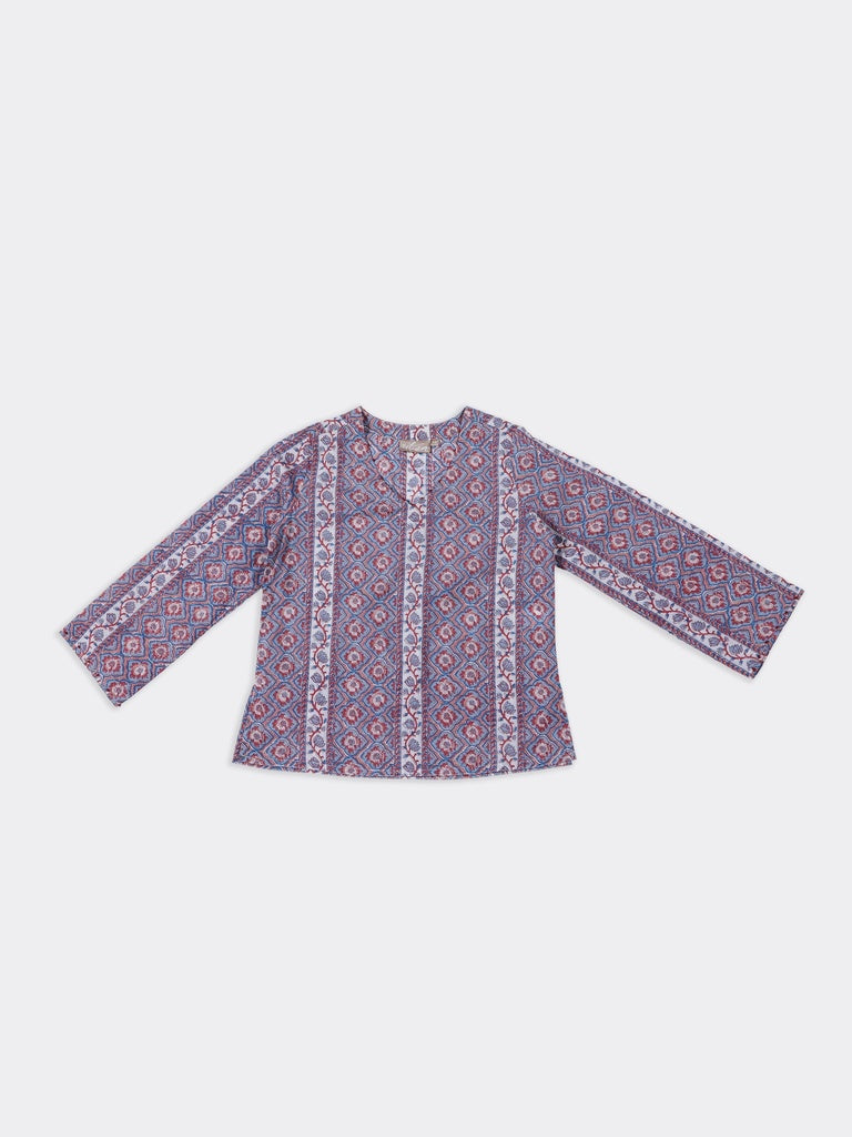 Utsa Multicolor Buta Printed Cotton Tunic