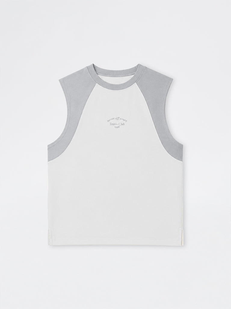 Nuoflexx Off-White Colour-Blocked Relaxed-Fit Cotton-Blend T-Shirt