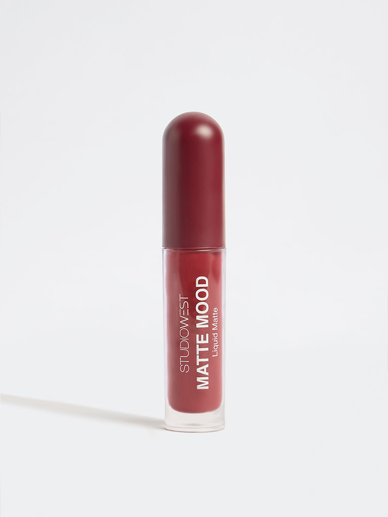 Studiowest Matte Mood Plum Liquid Lipstick - 6ML