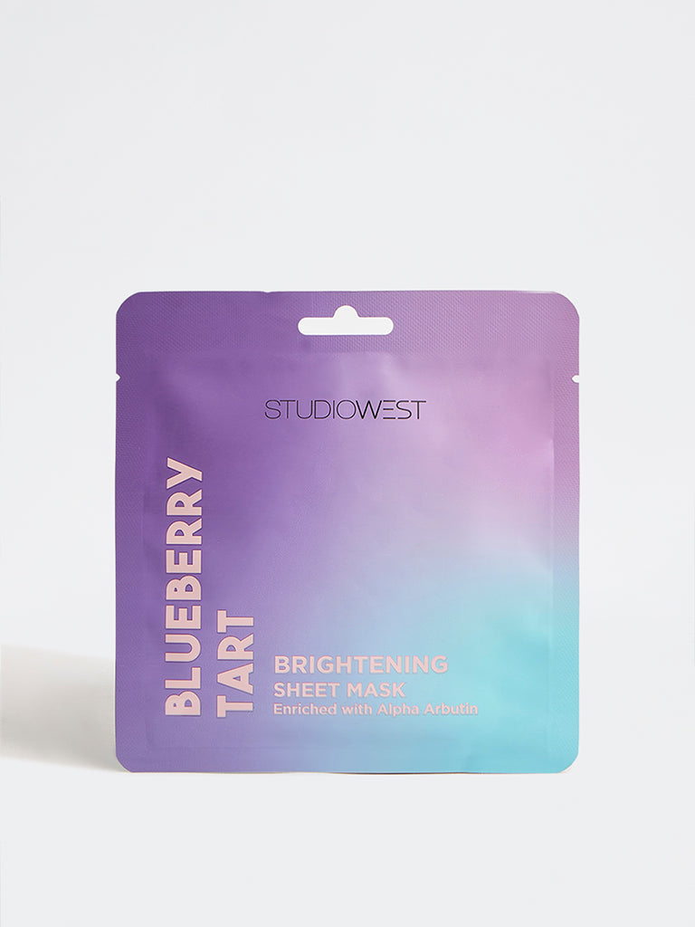Studiowest Blueberry Tart Brightening Sheet Mask